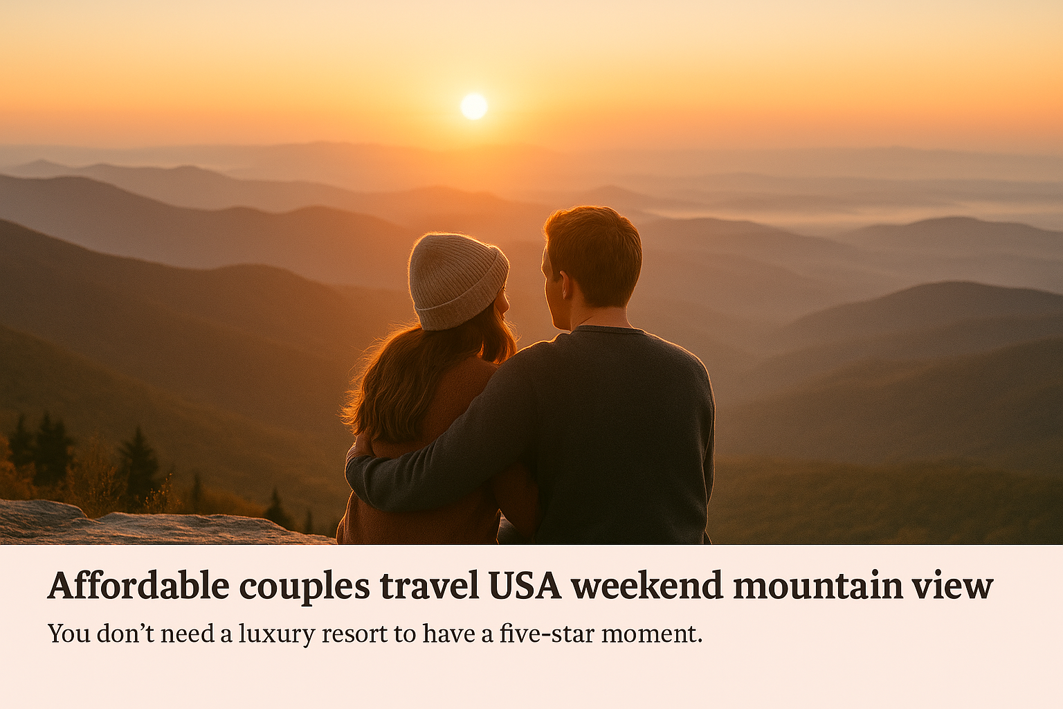 Affordable Couples Travel USA Weekend: Romantic Getaways Under $500